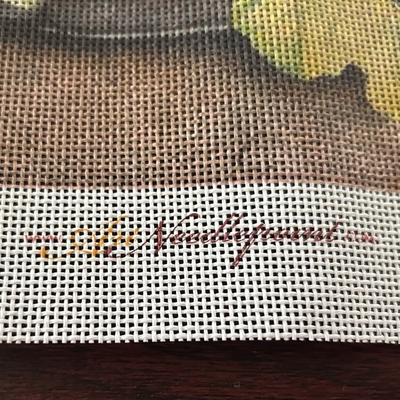 Large Plate of Figs Needlepoint Canvas ( NWOT) - Picture 3 of 13